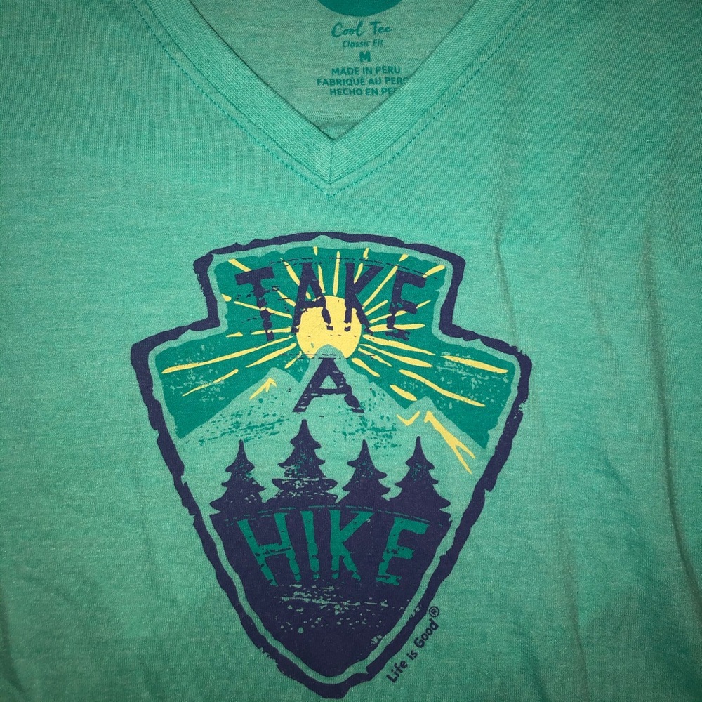 TEAL LIFE IS GOOD SHIRT